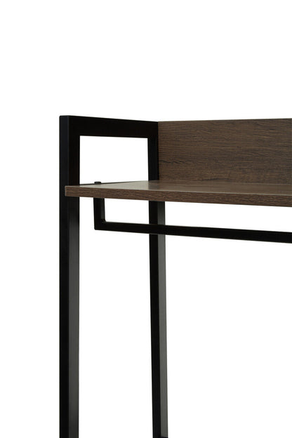 Bradbury Dark Oak Veneer Open Wardrobe