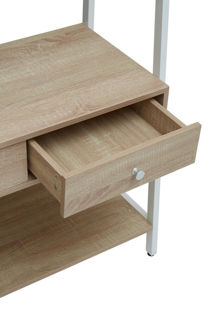 Bradbury Natural Oak Veneer Open Wardrobe