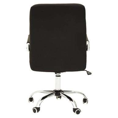 Black Tufted Home Office Chair | Brent