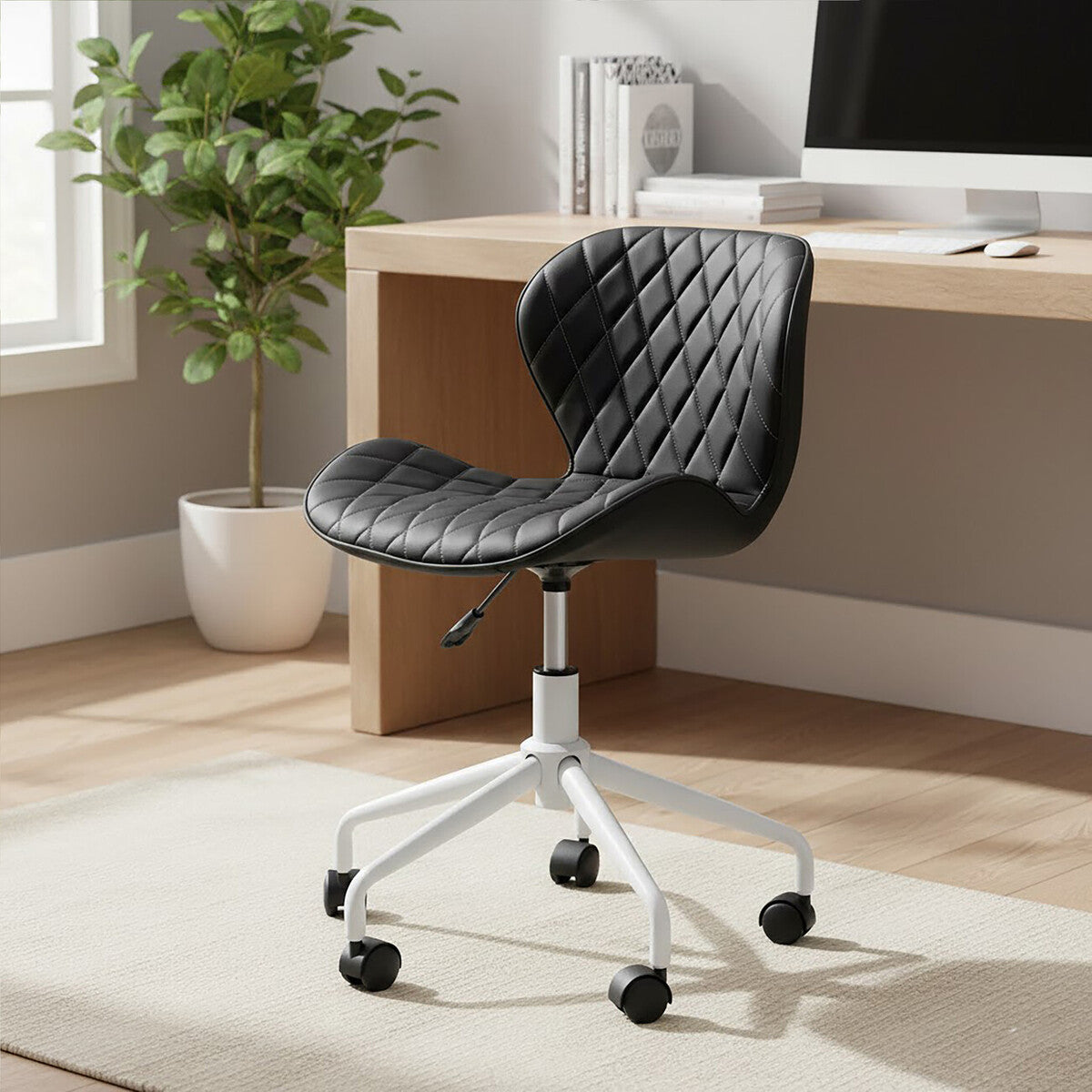 Black and White Home Office Chair | Brent