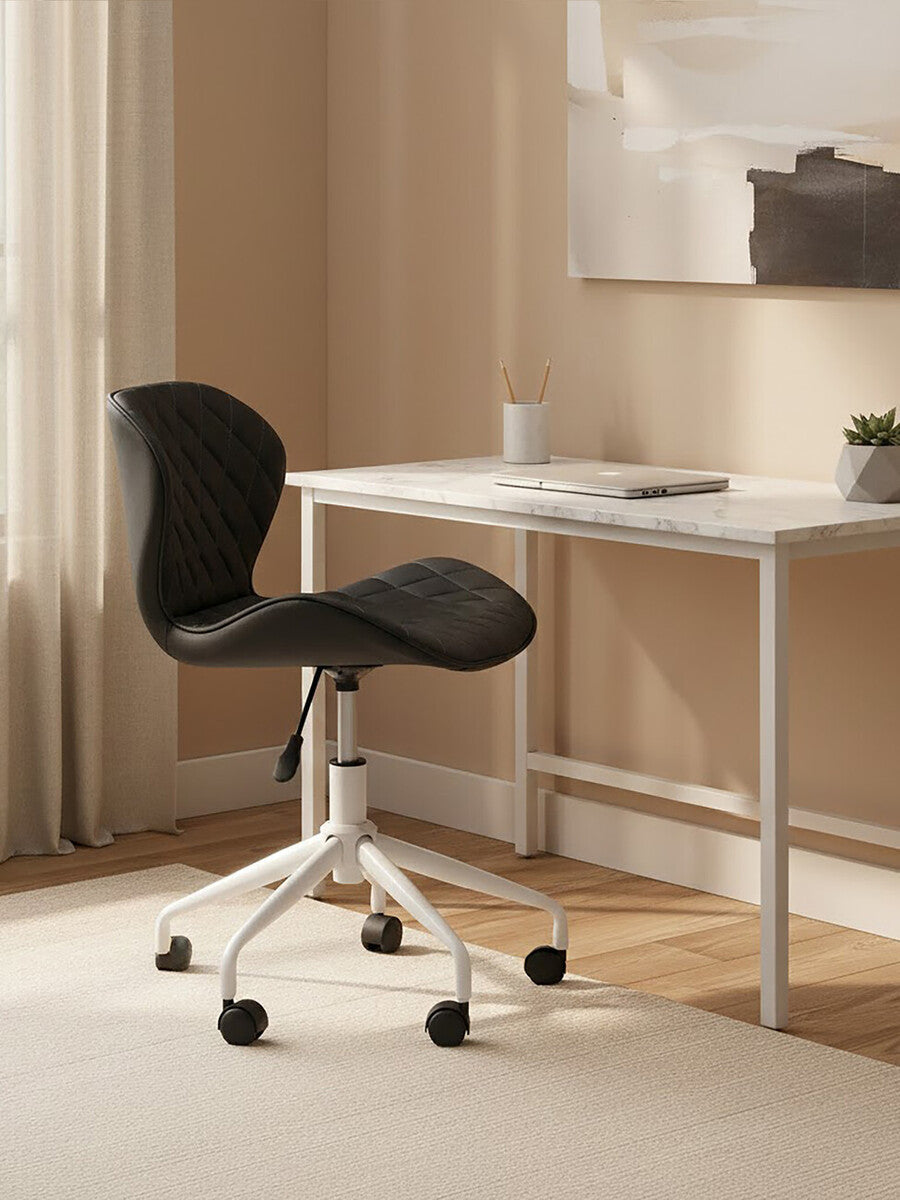 Black and White Home Office Chair | Brent