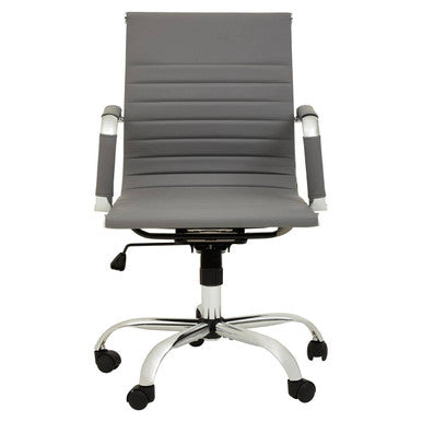Grey Low Back Home Office Chair | Brent
