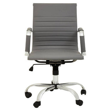 Grey Low Back Home Office Chair | Brent