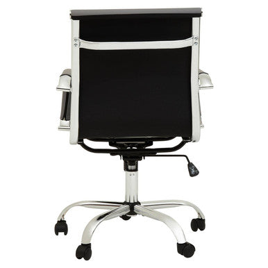Grey Low Back Home Office Chair | Brent