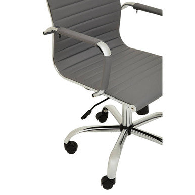 Grey Low Back Home Office Chair | Brent