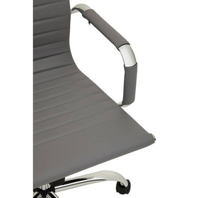 Grey Low Back Home Office Chair | Brent