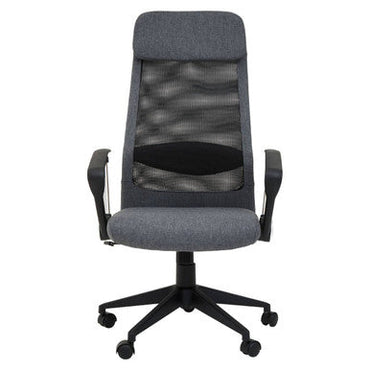 Black Mesh and Grey Fabric Home Office Chair | Brent