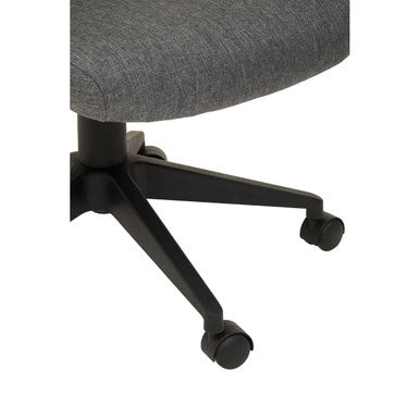 Black Mesh and Grey Fabric Home Office Chair | Brent