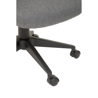 Grey Mesh and Fabric Home Office Chair | Brent