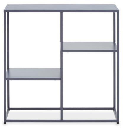 Grey Metal Three Tier Shelf Unit | Acero