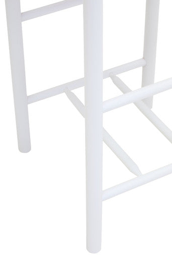 Natural Rope and White Bar Stool | Bandar