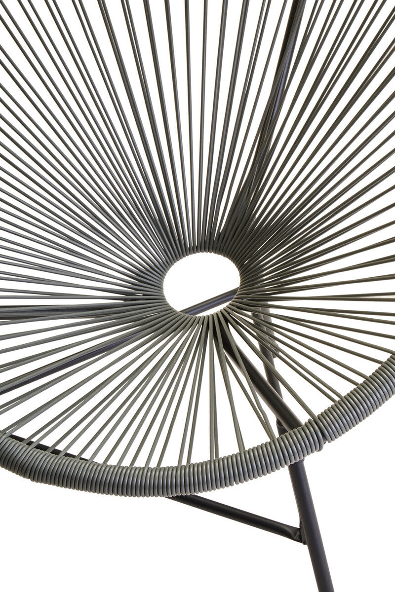 Grey 3 Piece Rattan Patio Set | Miami