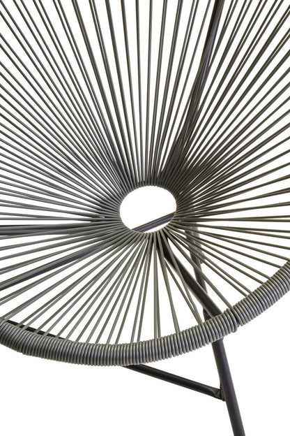 Grey 3 Piece Rattan Patio Set | Miami