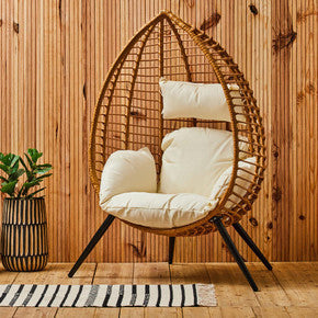 Natural Rattan Effect Chair | Goa