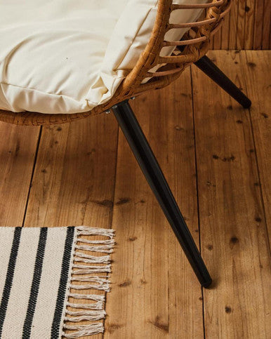 Natural Rattan Effect Chair | Goa