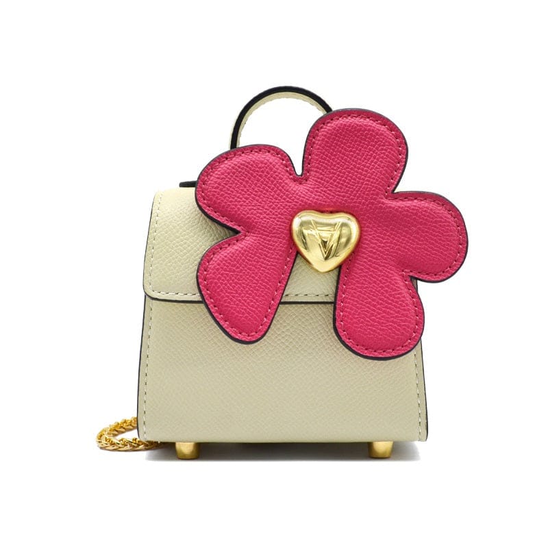 Sahi Little Flower Daisy Crossbody Leather Mini Bag