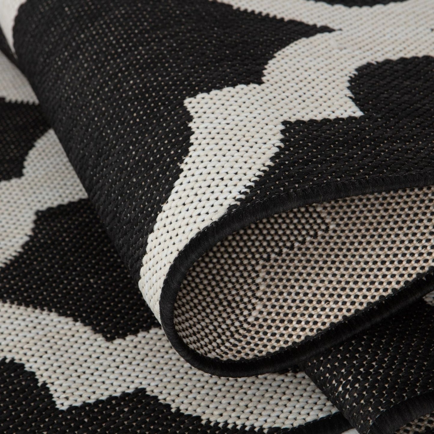 Ecology Outdoor Rug Black | 400B