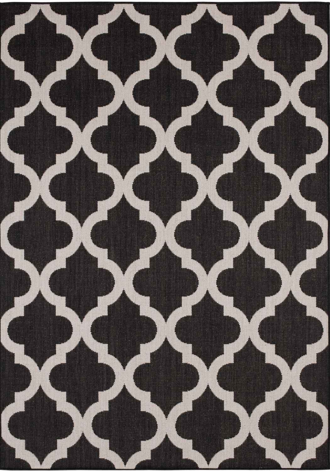 Ecology Outdoor Rug Black | 400B