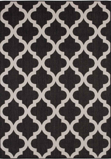 Ecology Outdoor Rug Black | 400B