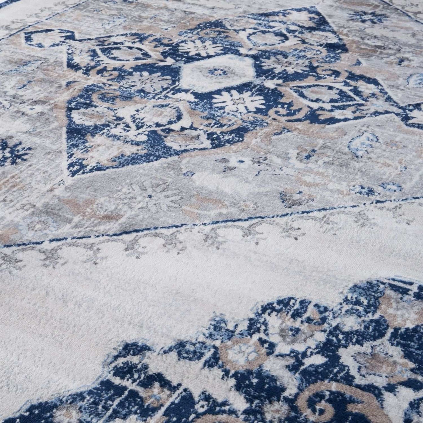 Montana Vintage Navy Rugs | 4020