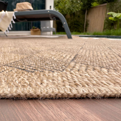 Nature Outdoor Rug Dark Grey | 5300DG