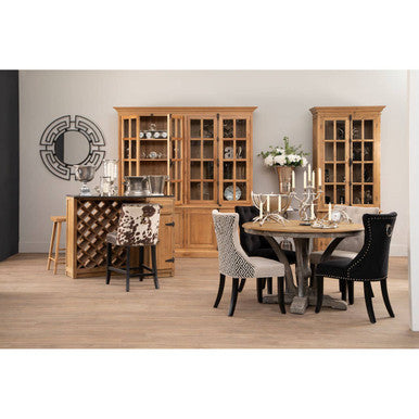 Natural Oak Wood Large Cabinet | Lyon