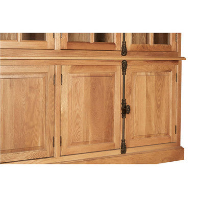 Natural Oak Wood Large Cabinet | Lyon