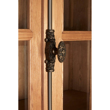 Natural Oak Wood Large Cabinet | Lyon