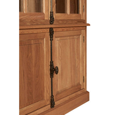 Natural Oak Wood Tall Cabinet | Lyon