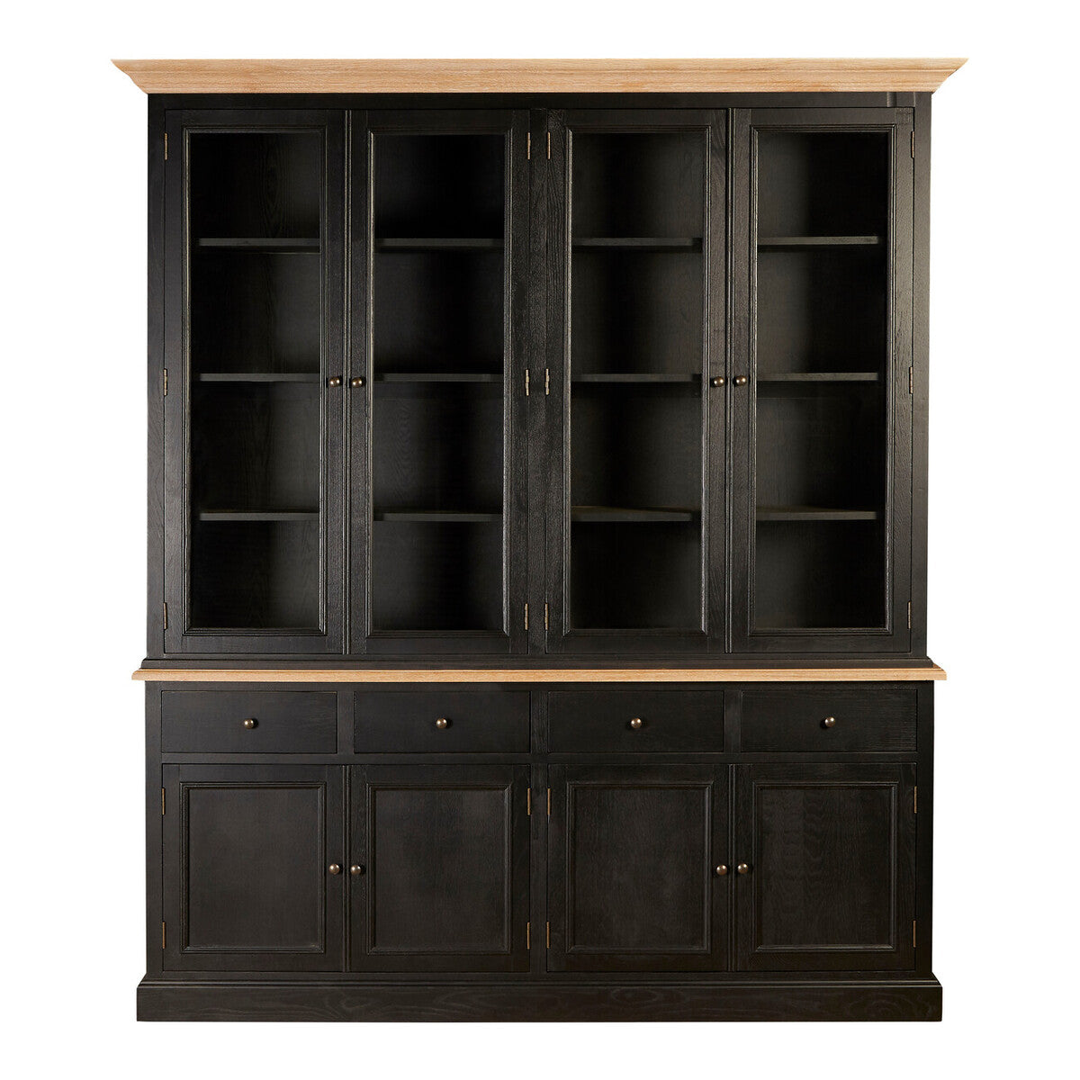 Black Oak Wood Large Cabinet | Lyon