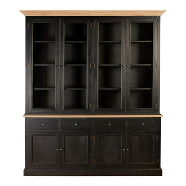 Black Oak Wood Large Cabinet | Lyon