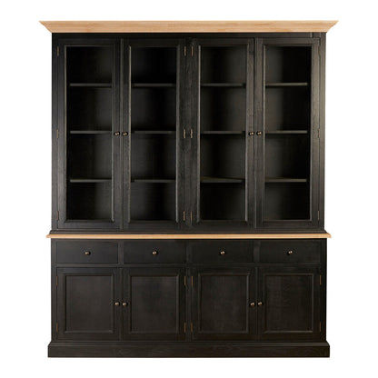 Black Oak Wood Large Cabinet | Lyon