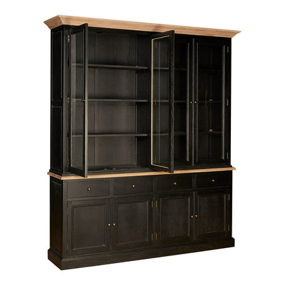 Black Oak Wood Large Cabinet | Lyon