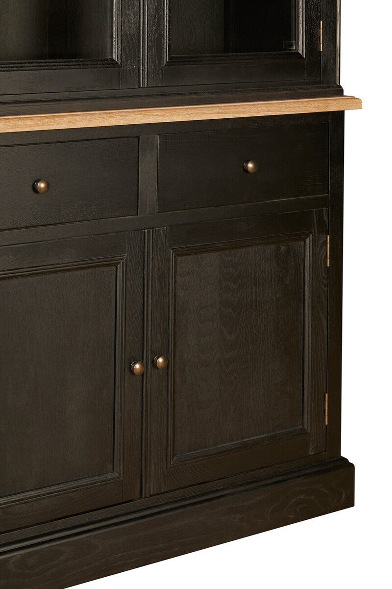 Black Oak Wood Large Cabinet | Lyon