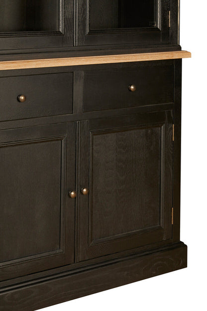 Black Oak Wood Large Cabinet | Lyon
