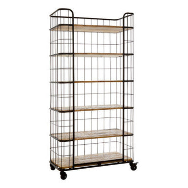 6 Tier Shelf Unit with Wheels | Crest