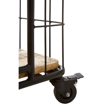 6 Tier Shelf Unit with Wheels | Crest