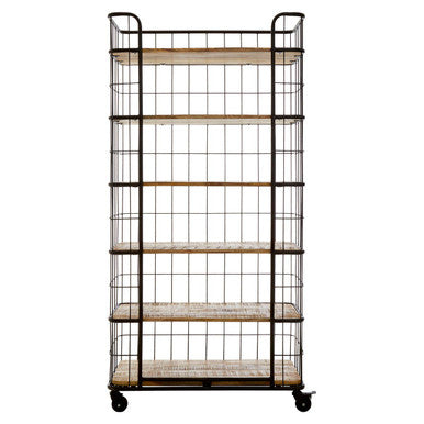 6 Tier Shelf Unit with Wheels | Crest