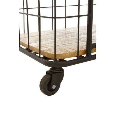 6 Tier Shelf Unit with Wheels | Crest