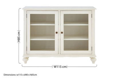 2 Door Display Cabinet | Loire