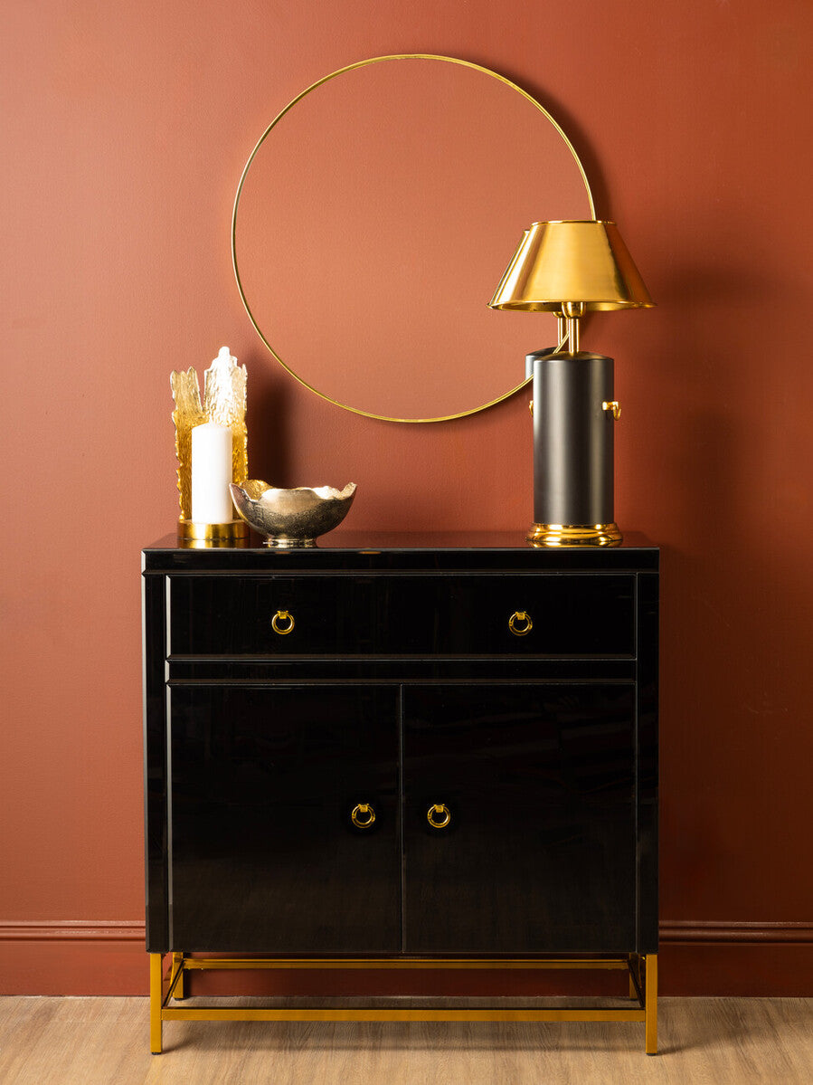 Black Cabinet | Kensington Townhouse