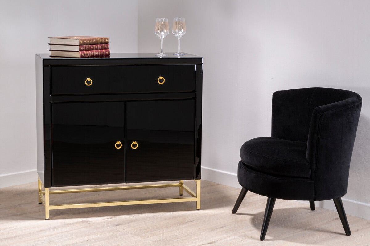 Black Cabinet | Kensington Townhouse