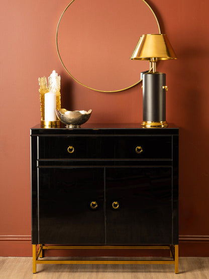 Black Cabinet | Kensington Townhouse