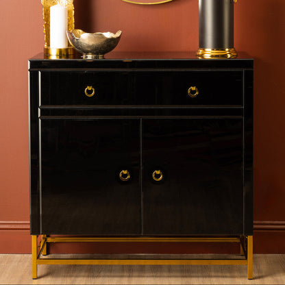Black Cabinet | Kensington Townhouse