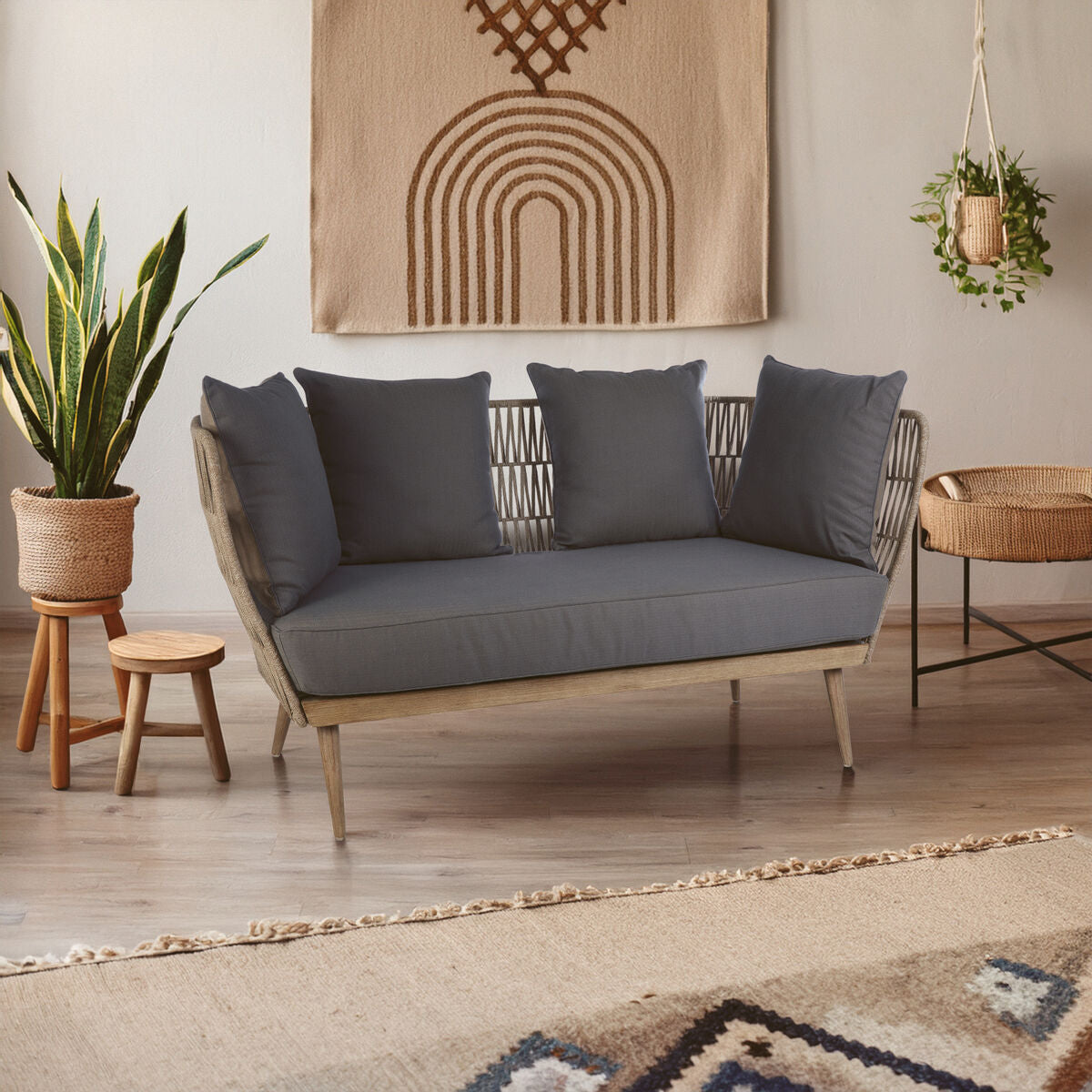 2 Seater Rope Sofa | Opus