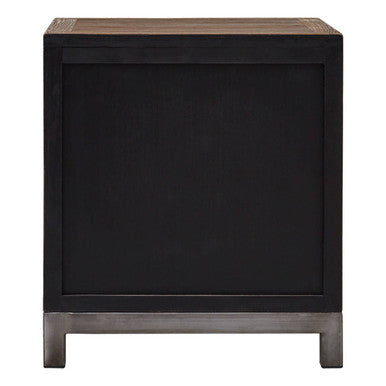 Small Recycled Elm Wood 2 Door Cabinet | Midas