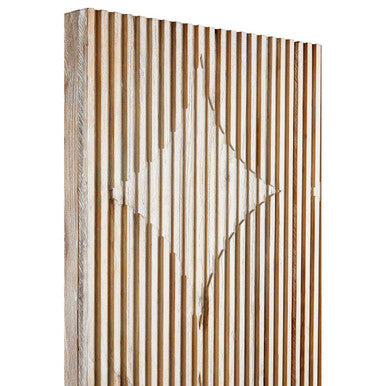 Grey Wash Elm Wood Wardrobe | Kyra