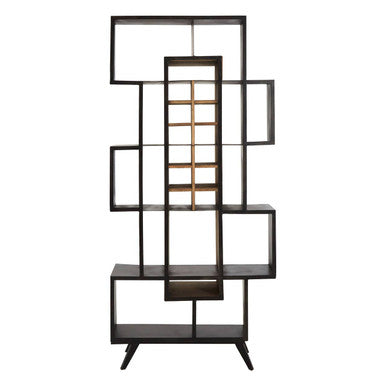 Black Iron Frame Shelf Unit | Mason