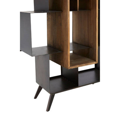 Black Iron Frame Shelf Unit | Mason