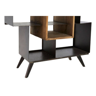 Black Iron Frame Shelf Unit | Mason
